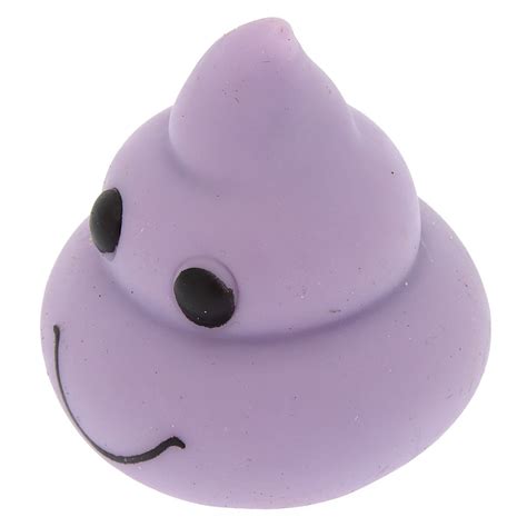 Sticky Gummy Poop Emoji Toy Purple Claires Us