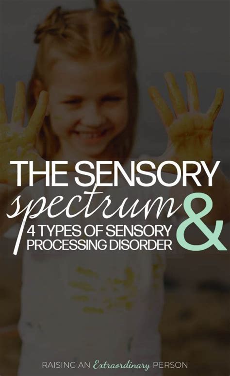 The Sensory Spectrum And Sensory Processing Disorders Sensory