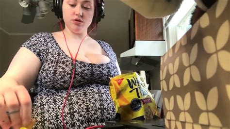 Pretty Chubby Girl Addicted To Feeding Ingredients Youtube