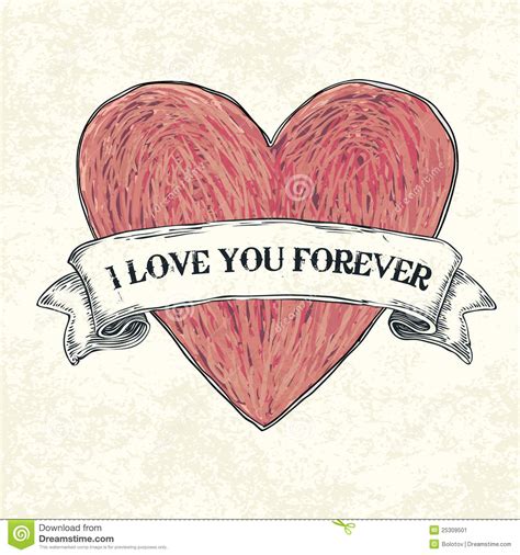 I Love You Forever Stock Image Image 25309501