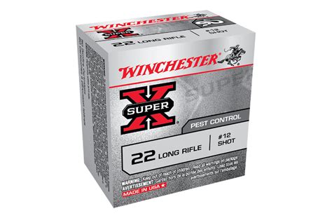 Winchester Winchester Super X Rat Shot 22lr 12 Shot