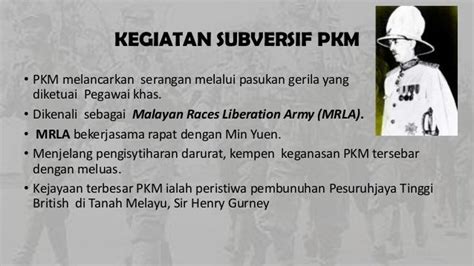 Parti Komunis Malaya Pengajian Malaysia