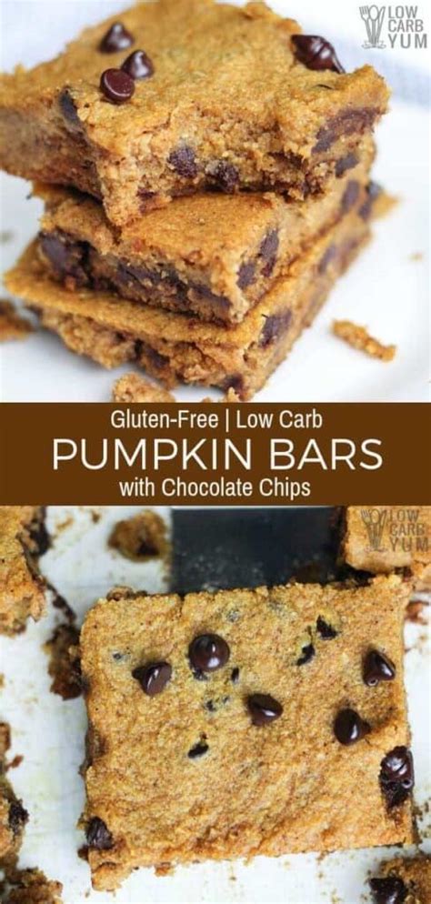 It's extra fun to get your kids involved and creating new recipes with the fillings. Keto Pumpkin Bars with Chocolate Chips Recipe | Low Carb Yum