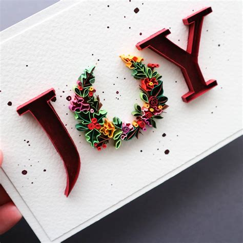 I Made A Paper Quilling Christmas Card Rcrafts