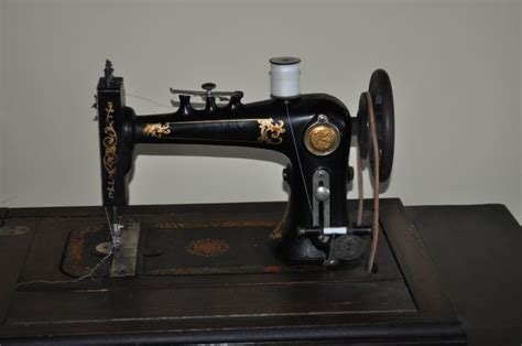 My New Treadle Sewing Machine A National Most Likely Built Between