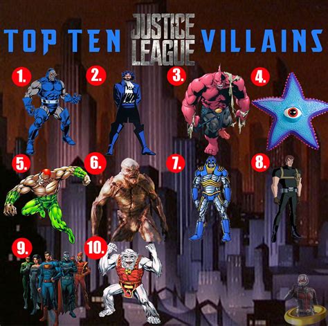 Top Ten Justice League Villains A Photo On Flickriver
