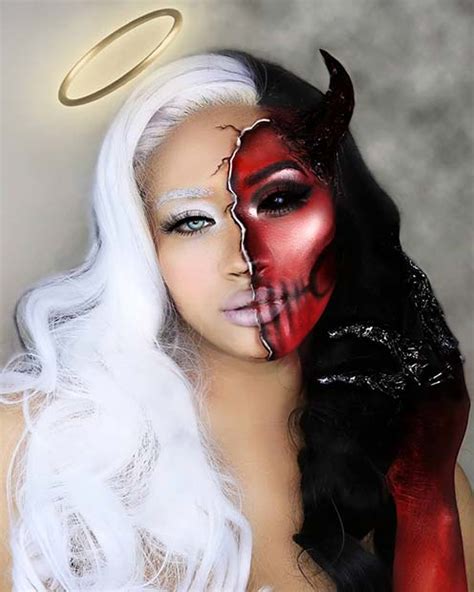Shop for angel and devil costumes for girls: 43 Devil Makeup Ideas for Halloween 2020 | Page 3 of 4 ...