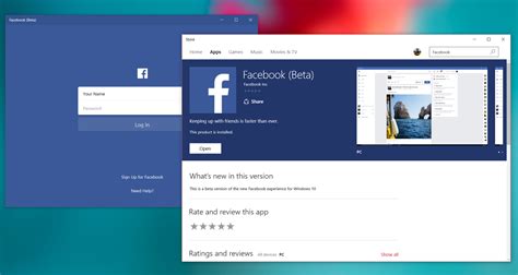 The Facebook Windows 10 App For Pc Found But Its Not Working Just Yet