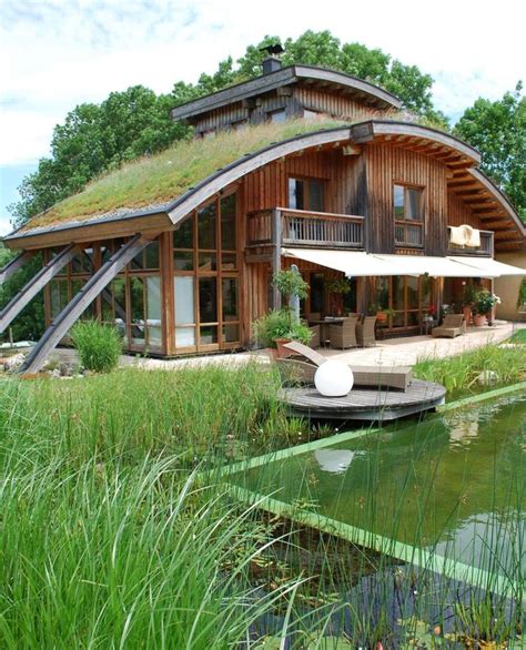 32 Gorgeous Green Roof Design Ideas For Sustainable House Earthship