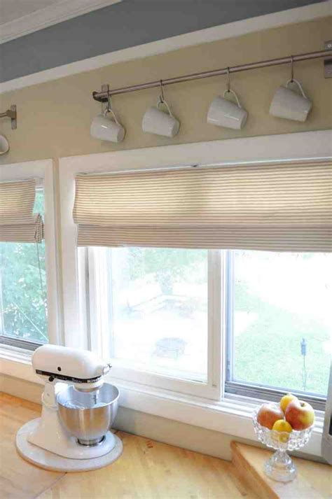 Diy Kitchen Window Treatments Decor Ideas