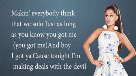 Ariana Grande Side To Side Ft Nicki Minaj Lyrics Youtube