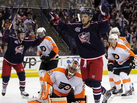 Anisimovs Overtime Goal Lifts Blue Jackets Past Flyers 4 3 Sports
