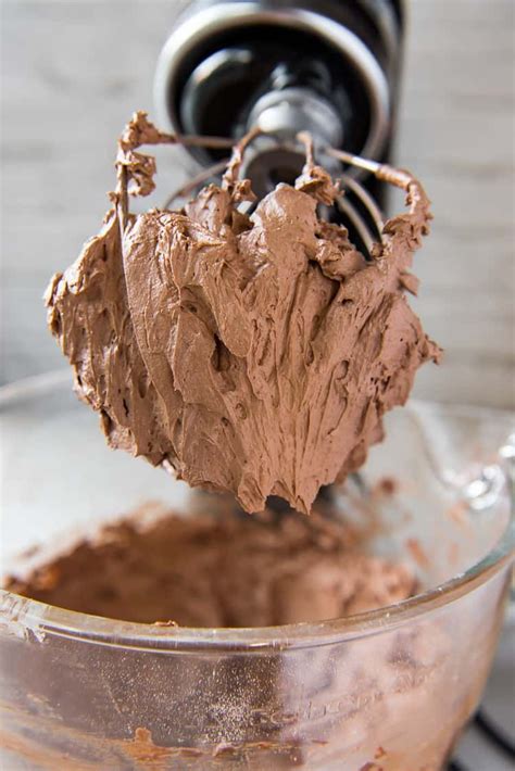Cocoa cocoa powder is made from dried and ground cocoa solids—what's left over after most of the fat how to store cocoa powder. You NEED this easy, fluffy Whipped Chocolate Buttercream Frost… | Chocolate buttercream frosting ...