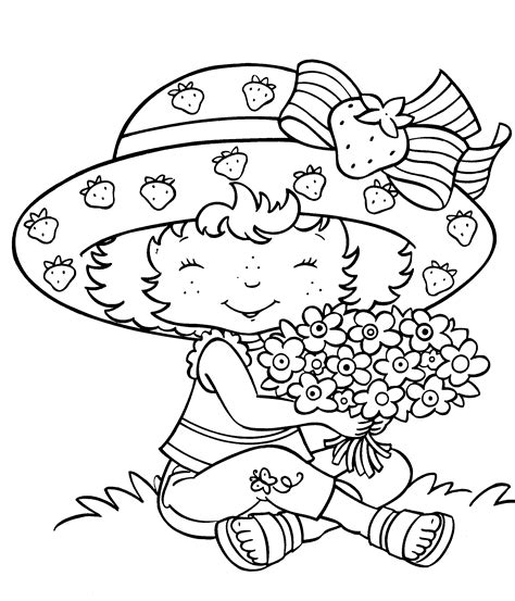 Dibujos de Niña (Personajes) para colorear – Páginas imprimibles gratis