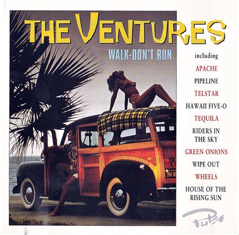 Walk Don´t Run By The Ventures 1997 Cd Pulse 3 Cdandlp Ref