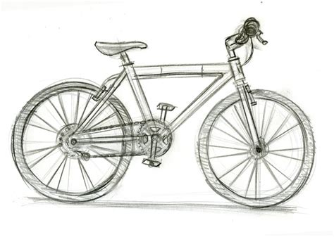 Bicycle Sketch Images At Explore Collection Of