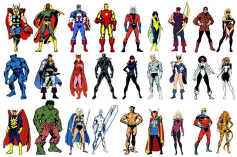 Heróis Marvel Marvel Super Heróis Marvel