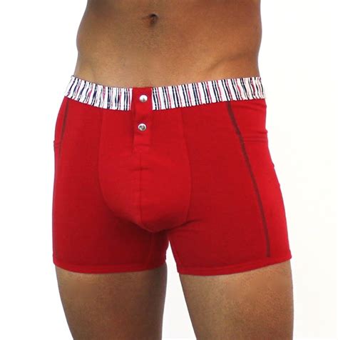 Mens Red Boxer Brief