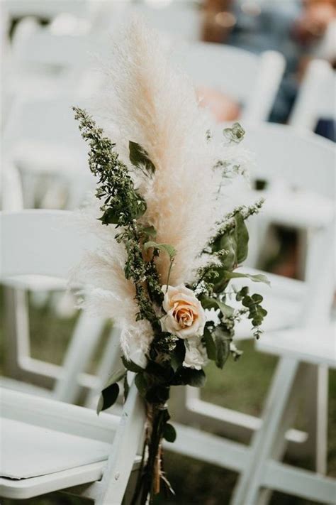Maybe you would like to learn more about one of these? 15 Whimsical Wedding Aisle Ideas with Pampas Grass ...