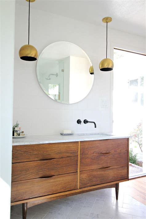 Stunning Mid Century Bathroom Vanity Architecture Home Sweet Home