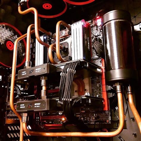 Copper Water Cooling Build Build A Pc Gaming Pc Build Computer Build