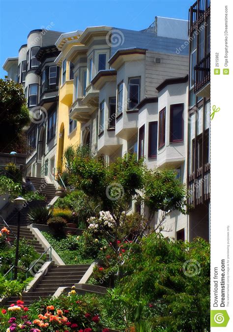 Luxury San Francisco Homes Stock Photo Image Of Stair 2515962