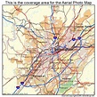 Aerial Photography Map of Birmingham, AL Alabama