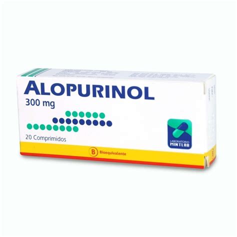 Alopurinol 300 Mg X 20 Comprimidos Farmacias Chile Spa