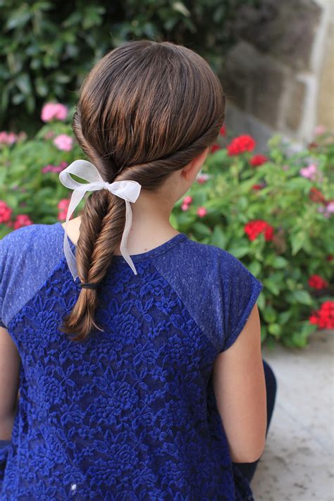 However, to avoid the '90s costume or. Hairstyles for Girls: Double-Twist Ponytail - Cute Girls Hairstyles