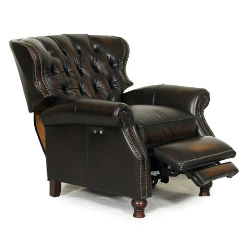 Also, since comfort is the fine materials used for leather recliner chairs are applicable for formal occasions, social events that. Barcalounger Presidential II Leather Recliner Chair ...