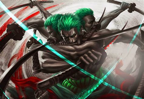 Zoro Uses Asura Zoro One Piece Roronoa Zoro One Piece Drawing Images