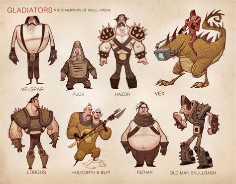 Dystopia Drew Hill Character Design Sketches Character Design