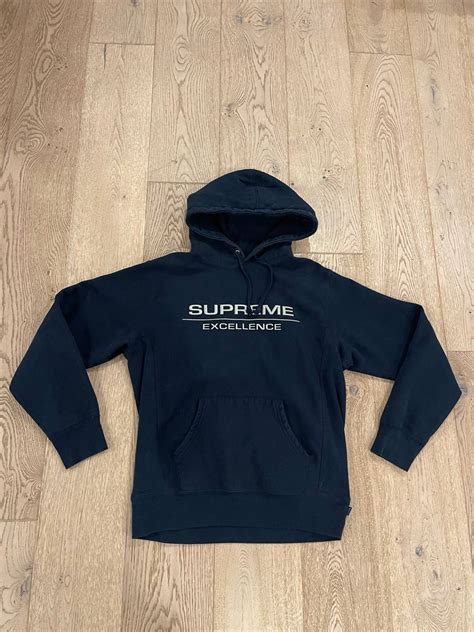 Supreme Supreme Reflective Excellence Hoodie Grailed