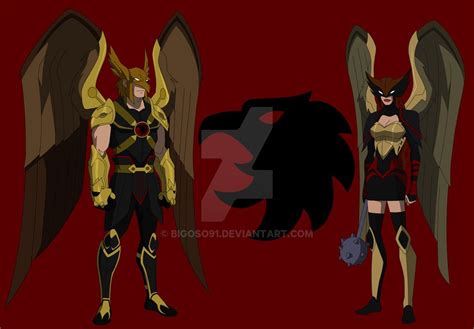 Hawkman And Hawkgirl Hawkgirl Hawkman Superhero Art