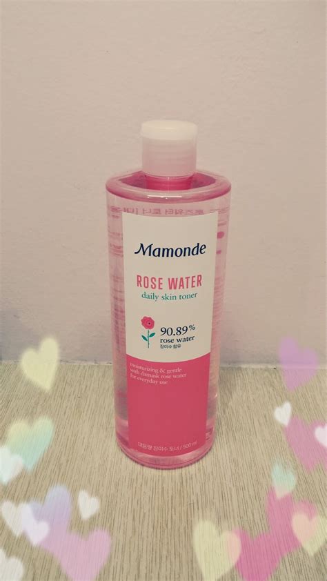 Mamonde rose water toner purify & soften. Beauté Heaven: Mamonde Rose Water Daily Skin Toner 500ml