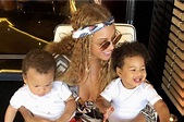 Beyoncé releases new photo of twins Rumi and Sir Carter