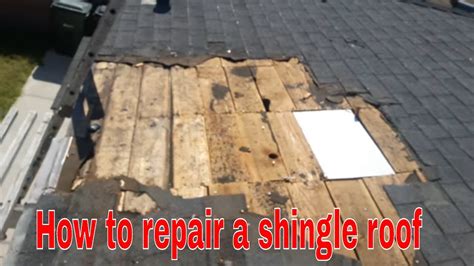 Roof Repair Repairing A Damaged Shingles The Best Way Youtube