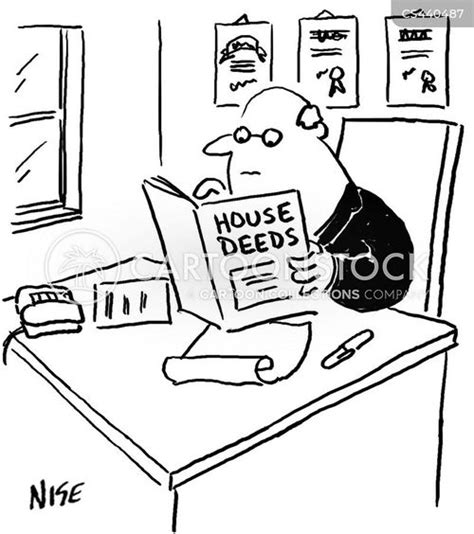 House Deed Cartoons And Comics Funny Pictures From Cartoonstock