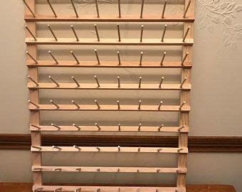 Spool Thread Rack Inch Spacing Thread Organization Etsy