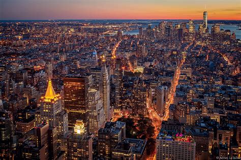 Foto New York City USA Megalopolis Von oben Wolkenkratzer Städte