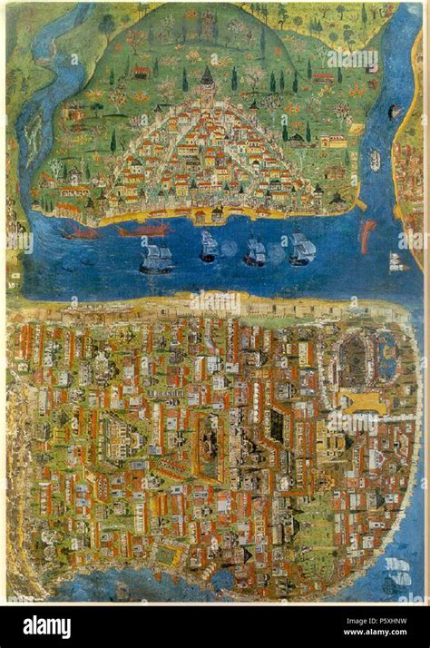 Carte De Constantinople Banque De Photographies Et Dimages à Haute