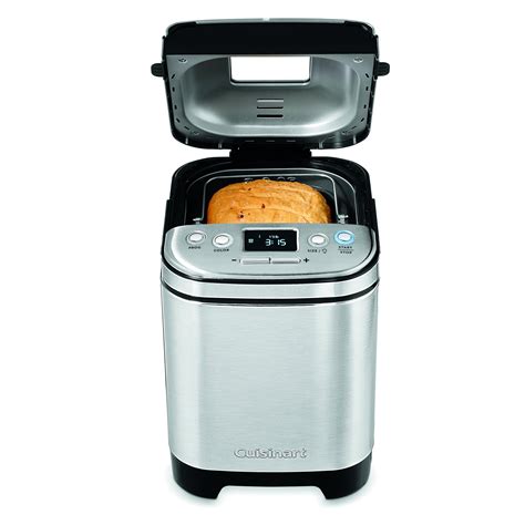 Press the menu button to select the basic/white program. Cuisinart CBK-110P1 Bread Maker, Up To 2lb Loaf, New ...