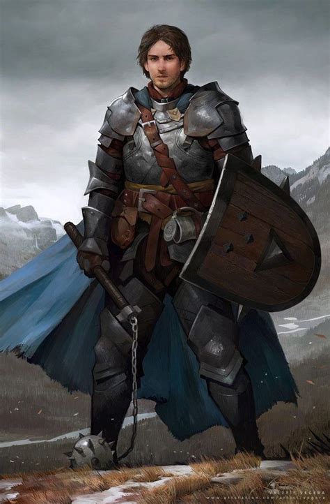 Humano Paladino Personagens Masculinos Personagens De Rpg Medieval Rpg