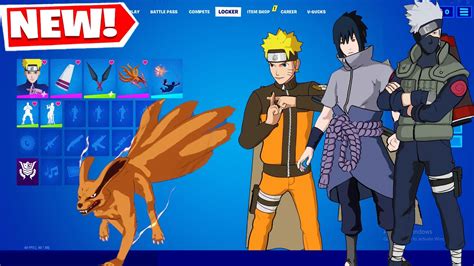 New Fortnite Naruto Skins Officialpanda