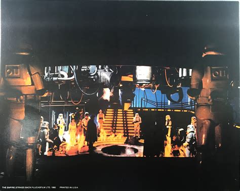 Empire Strikes Back Original Set Of Oversize Photo Stills Original Vintage Movie Posters