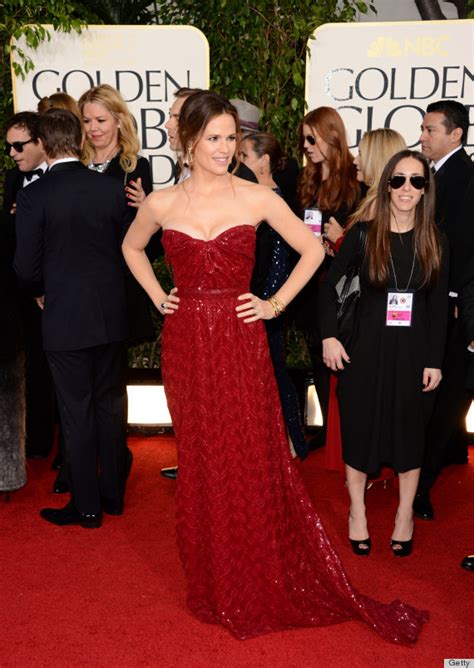 Jennifer Garner Golden Globes 2013 See The Actress Beautiful Gown