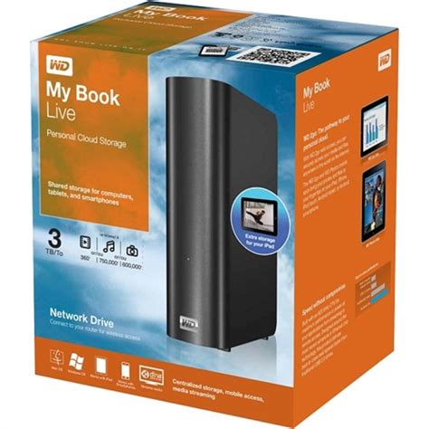 Wd My Book Live 3tb Personal Cloud Storage Nas Share Files And Photos