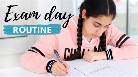 Exam Day Routine Exam Tips To Ace Your Exams Youtube