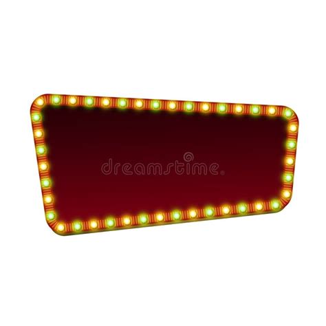 Blank Marquee Sign Stock Illustrations 3080 Blank Marquee Sign Stock