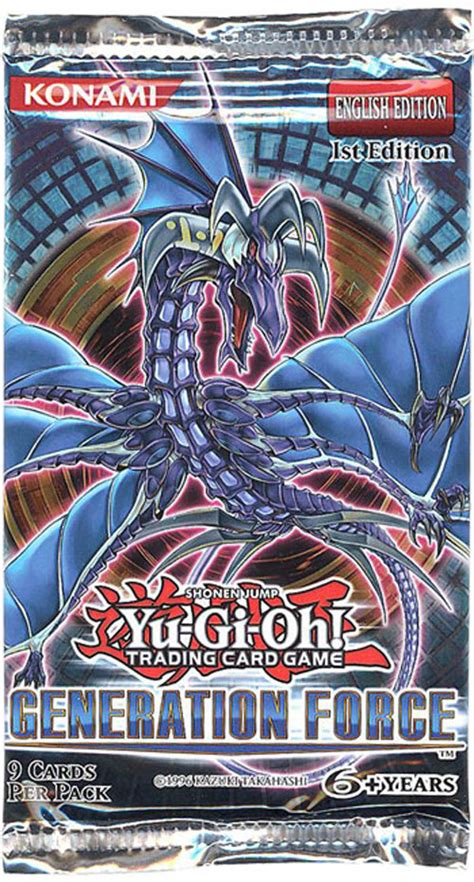Yu Gi Oh Cards Zexal Generation Force Booster Pack